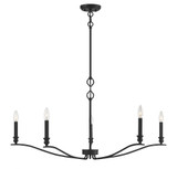 5 Light Oversized Chandelier by Meridian M10086 - M10086