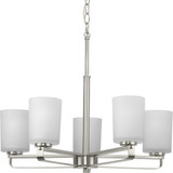 League 5 Light Medium Chandelier by Progress - P400286