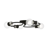 Bromley 4 Light 16 Inch Wide Flush Mount by Livex - 46384