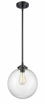 Beacon 1 Light Small Stem Hung Pendant 10 Inch Wide by Innovations - 284-1S-G20-10