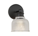 1 Light Vintage Wall Sconce 9.5 Inch Tall by Meridian - M90093