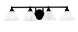Paramount 4 Light Vanity Light 33 Inch Length by Toltec - 3424-65-71