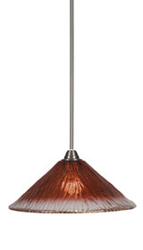 Paramount 1 Light Large Pendant 10.5 Inch Tall by Toltec - 3401-16-105-
