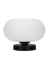 Luna 1 Light Table Lamp 7.25 Inches Tall and 10 Inches Wide by Toltec - 51-10725
