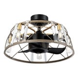 4W 5 LED Fandelier 12.4 Inch Tall and 23 Inch Wide by BSH - 2615-BEL-1376038