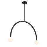 2 Light Mini Chandelier by Meridian M100132 - M100132