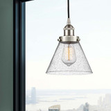 Edison 1 Light Cone Small Pendant by Innovations - 616-G44-108