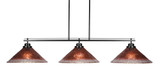 Odyssey 3 Light Oversized Island Pendant 55.25 Inch Length by Toltec - 2633-BN-715