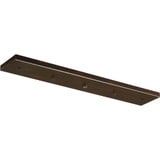 Accessory Rectangular Canopy 4.25 Inch wide by 0.75 Inch high by Progress - P8404