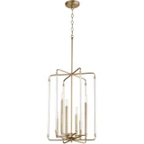 Optic 6 Light Large Pendant by Quorum - 8114-6