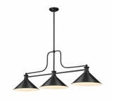 Melange 3 Light Medium Pendant 52 Inch Length by Z-Lite - 725-15