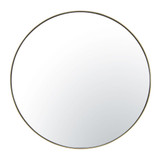 Tablet Round Wall Mirror In Industrial Style 30 Inch Wide by Varaluz - 458MI30