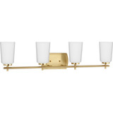 Adley 4 Light Vanity Light by Progress - P300468