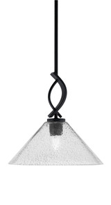 Cavella 1 Light Medium Pendant 12.75 Inch Tall by Toltec - 3901-MB-2121