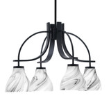 Cavella 4 Light Medium Chandelier by Toltec 3924-4769 - 3924-4769