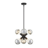 Gambit 6 Light Pendant 6.25 Inch Tall and 7 Inch Wide by Designers Fountain - D293M-7P