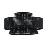 Florell 4 Light Extra Large Semi Flush Mount 21 Inch Wide by Livex - 49148