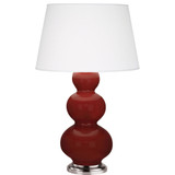 Triple Gourd 1 Light Table Lamp 32.75 Inch and 10 Inch Wide by Robert Abbey - 41