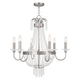 Valentina 6 Light Large Chandelier by Livex - 51846