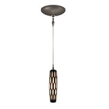Envisage Vi 1 Light Mini Pendant 3.13 Inch Wide by Jesco - KIT-QAP403-BW