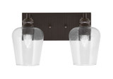 Edge 2 Light Vanity Light 14.5 Inch Length by Toltec - 1162-BN-210