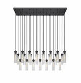 Beau 23 Light Linear Chandelier 12.75 x 18 Inches Wide by Z-Lite - 740P-23L