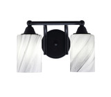 Paramount 2 Light Vanity Light 12.25 Inch Length by Toltec - 3422-825-30