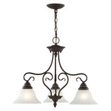 Coronado 3 Light Medium Chandelier by Livex - 6133
