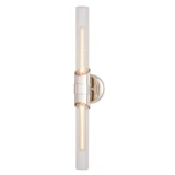Webster 2 Light Bath Vanity 24.5 Inch Tall and 4.75 Inch Wide by Vaxcel - W0463