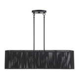 Acordia 4 Light Large Linear Chandelier 19 Inch and 7.75 Inch Wide by Livex - 49128