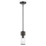 Quincy 1 Light Mini Pendant by Livex - 17140