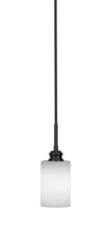 Edge 1 Light Mini Cord Hung Pendant 10.75 Inch Tall by Toltec - 1152-ES-310