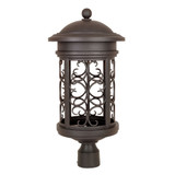 Ellington One Light Outdoor Post Lantern by Designers Fountain - 31136