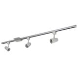 30W 3 LED 4 Foot Track Pack with 3 Mac Track Head 48 In Length by Nora  - NTLE-8709