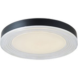 Waves 40W 1 LED Flush Mount 20 Inch Tall and 3.34 Inch Wide by Abra - 30045FM