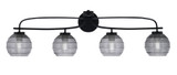Cavella 4 Light Vanity Light 37.5 Inch Length by Toltec - 3914-MB-5110
