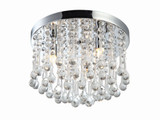 Daya 3 Light 11.75 Inch Wide Flush Mount by Canarm Inc - IFM237B12ORB9