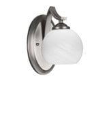 Zilo 1 Light Wall Sconce 9.75 Inch Tall by Toltec - 551-575-975