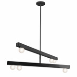 Raleigh 150W 6 LED Chandelier 10 Inch Tall and 30 Inch Wide by Dainolite - RAL-306C
