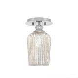 Edge 1 Light 9.75 Inch Length Semi Flush Mount by Toltec - 1160-6-9.75