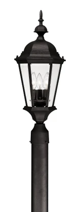 Carriage House 3 Light Outdoor Post Lantern by Capital - 9725