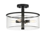 Hailie 4 Light 14.13 Inch Wide Semi Flush Mount by Craftmade - 55654