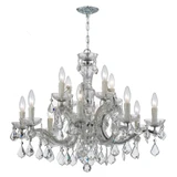 Maria Theresa 12 Light Large Chandelier by Crystorama 4379 - 4379