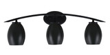 Kurve 3 Light Vanity Light 9.75 Inch Tall by Toltec - 3723-GP-4029