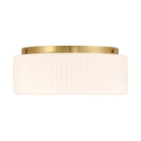 Edgemont 4 Light Flush Mount 8 Inch Tall and 20 Inch Wide by Savoy House - 6-4187-4