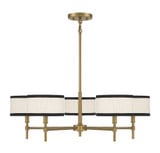 5 Light Large Chandelier by Meridian M10011 - M10011