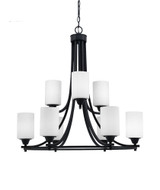 Paramount 9 Light Large Chandelier by Toltec 3409-2 - 3409-2