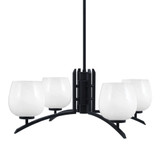 Kurve 4 Light Large Chandelier by Toltec 3704-MB-4602 - 3704-MB-4602_P