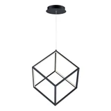 4 Square 24W 1 LED Light Large Pendant by ET2 - E30582