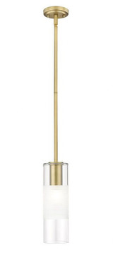 Rock Quadrant 1 Light Contemporary Mini Pendant by Bailey Street Home - 372-BEL-1325515